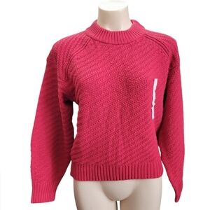 🔥Sale Universal Thread New Women's Red Knit Pullover Sweater XS